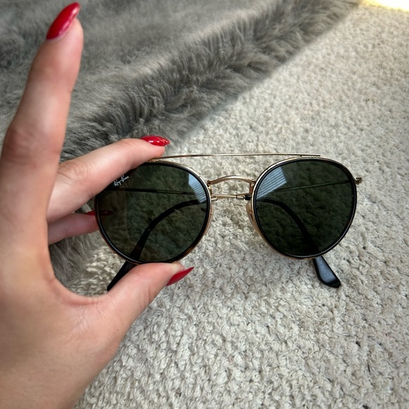 RAY-BAN ROUND DOUBLE BRIDGE sunglasses - Picture 8 of 10